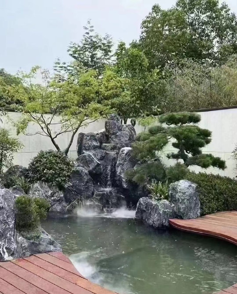 假山魚(yú)池設(shè)計(jì)